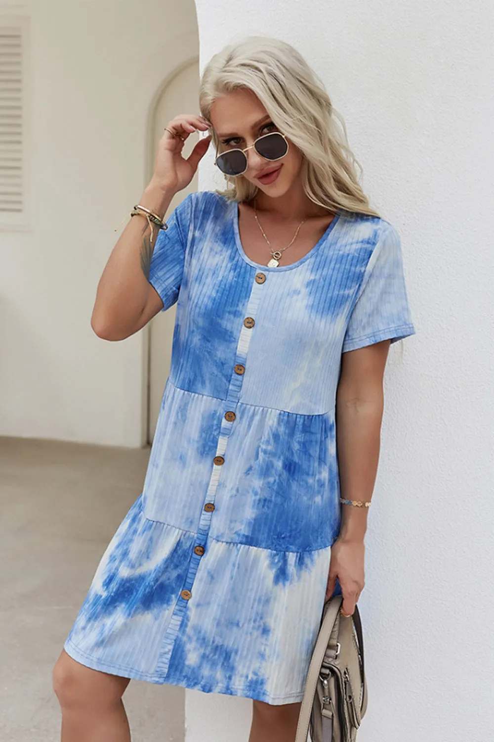 Tie-dyed Comfortable Dress