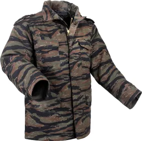 Tiger Stripe Camouflage - Military M-65 Field Jacket Tactical Army M1965 Coat