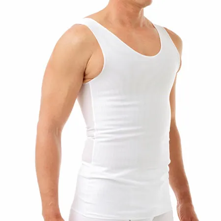 Underworks Cotton Lined Power Chest Binder Tank 977- Orin, White