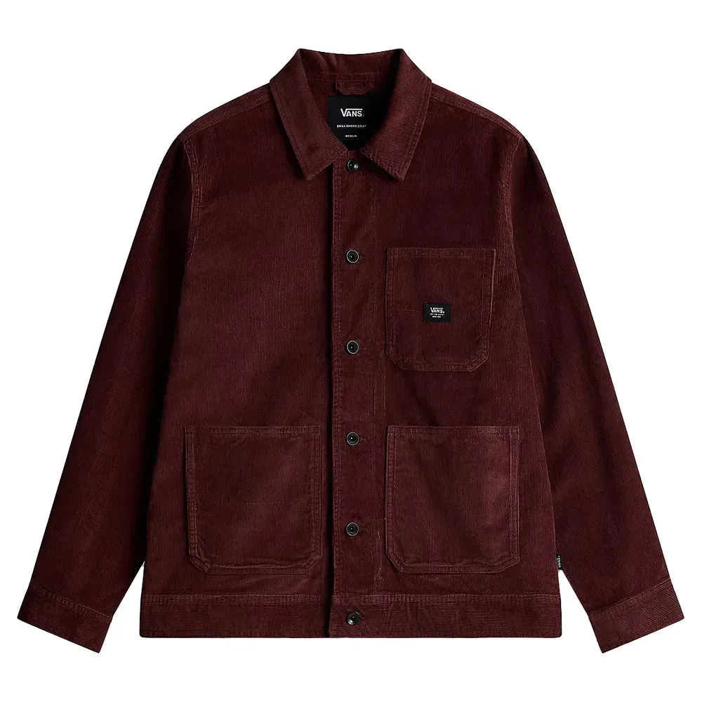 Vans Drill Chore Coat Corduroy Jacket - Bitter Chocolate