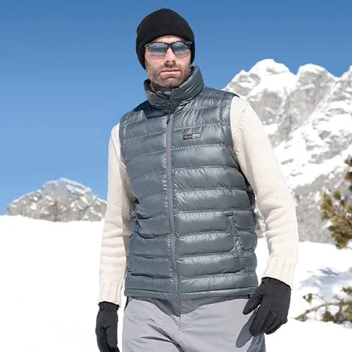 Vegan Men's Ice Bird Padded Gilet | Multiple Colours