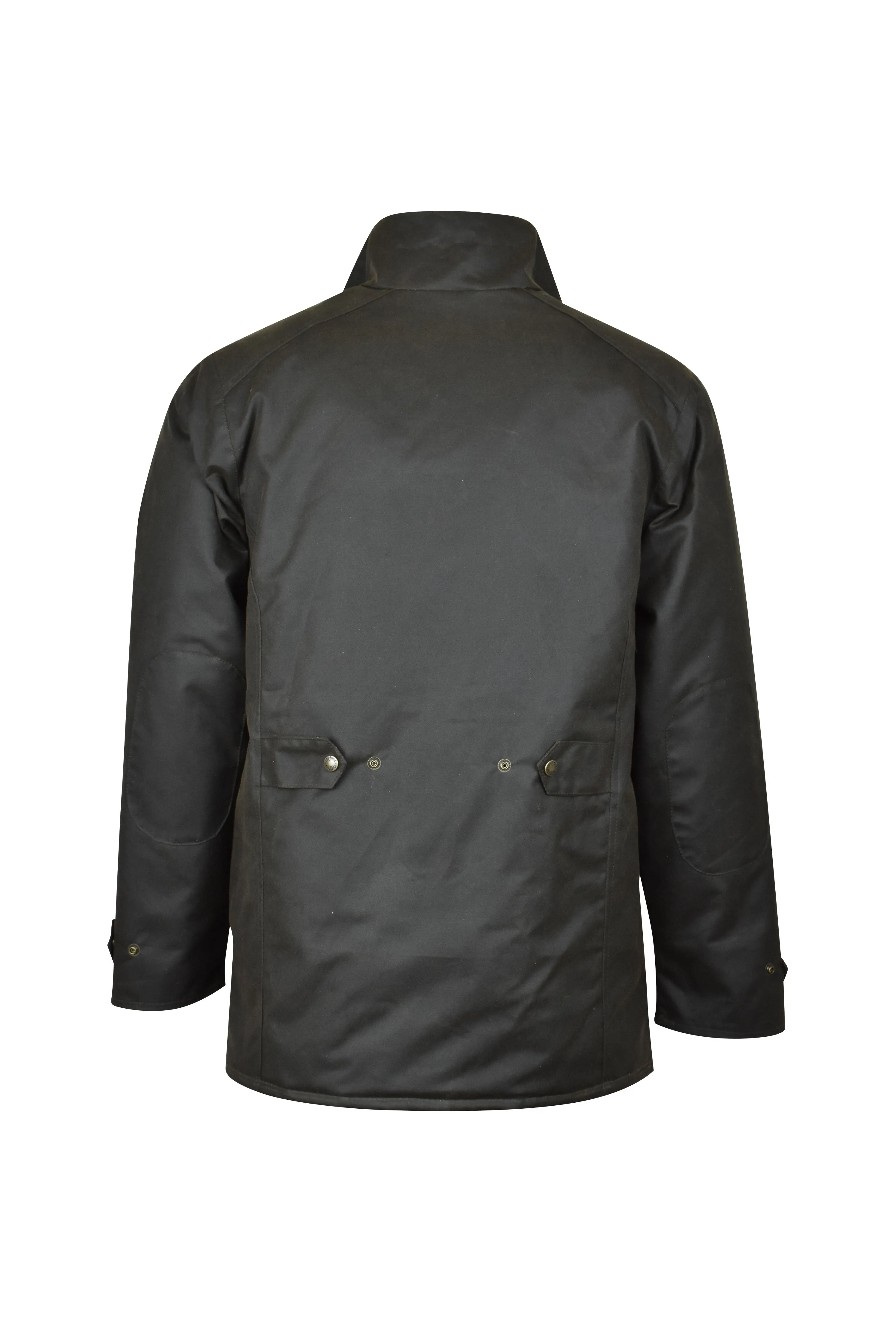 W71 - Men's Fiskar Padded Wax Coat - DARK OLIVE