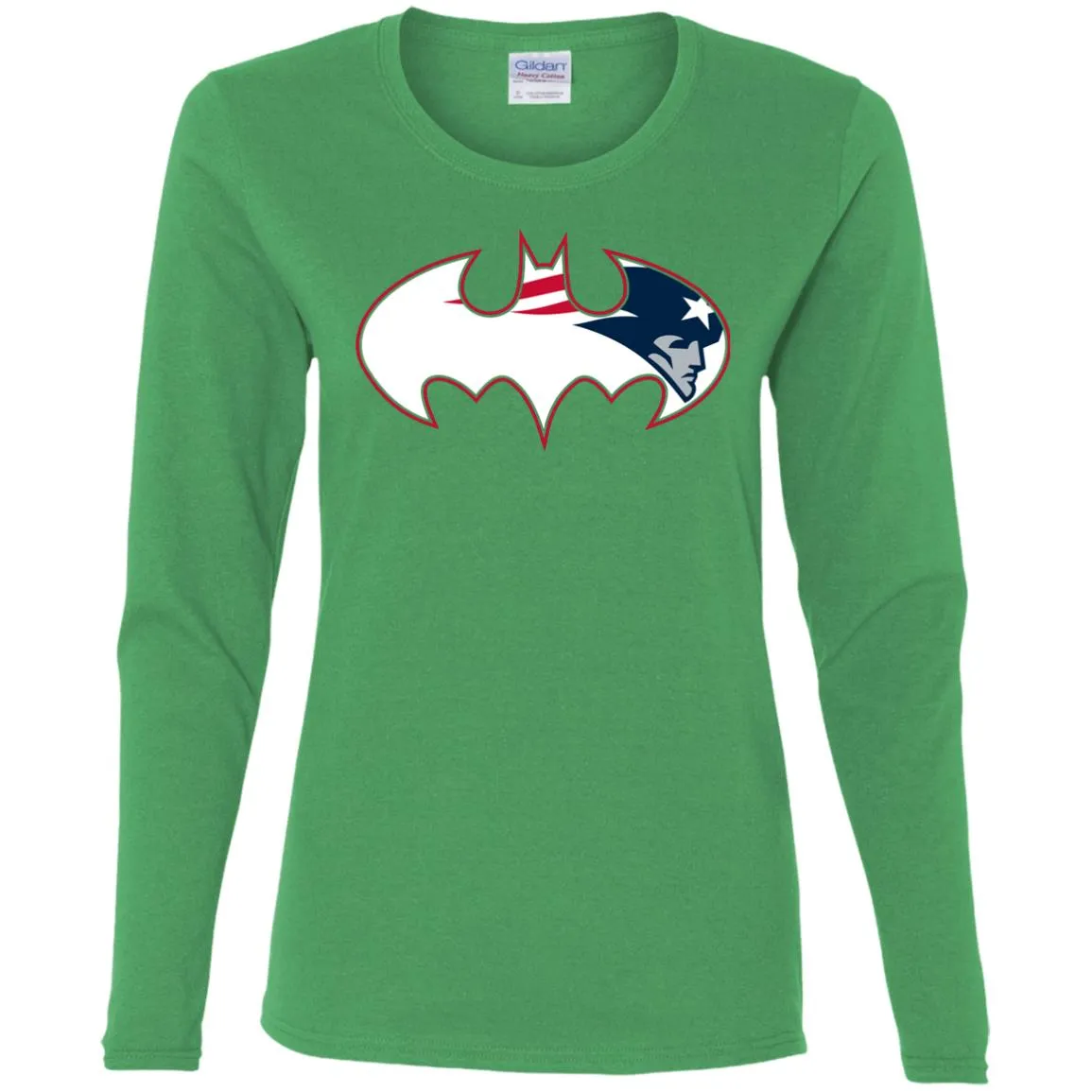 We Are The New England Patriots Batman Nfl Mashup Women Long Sleeve Shirt