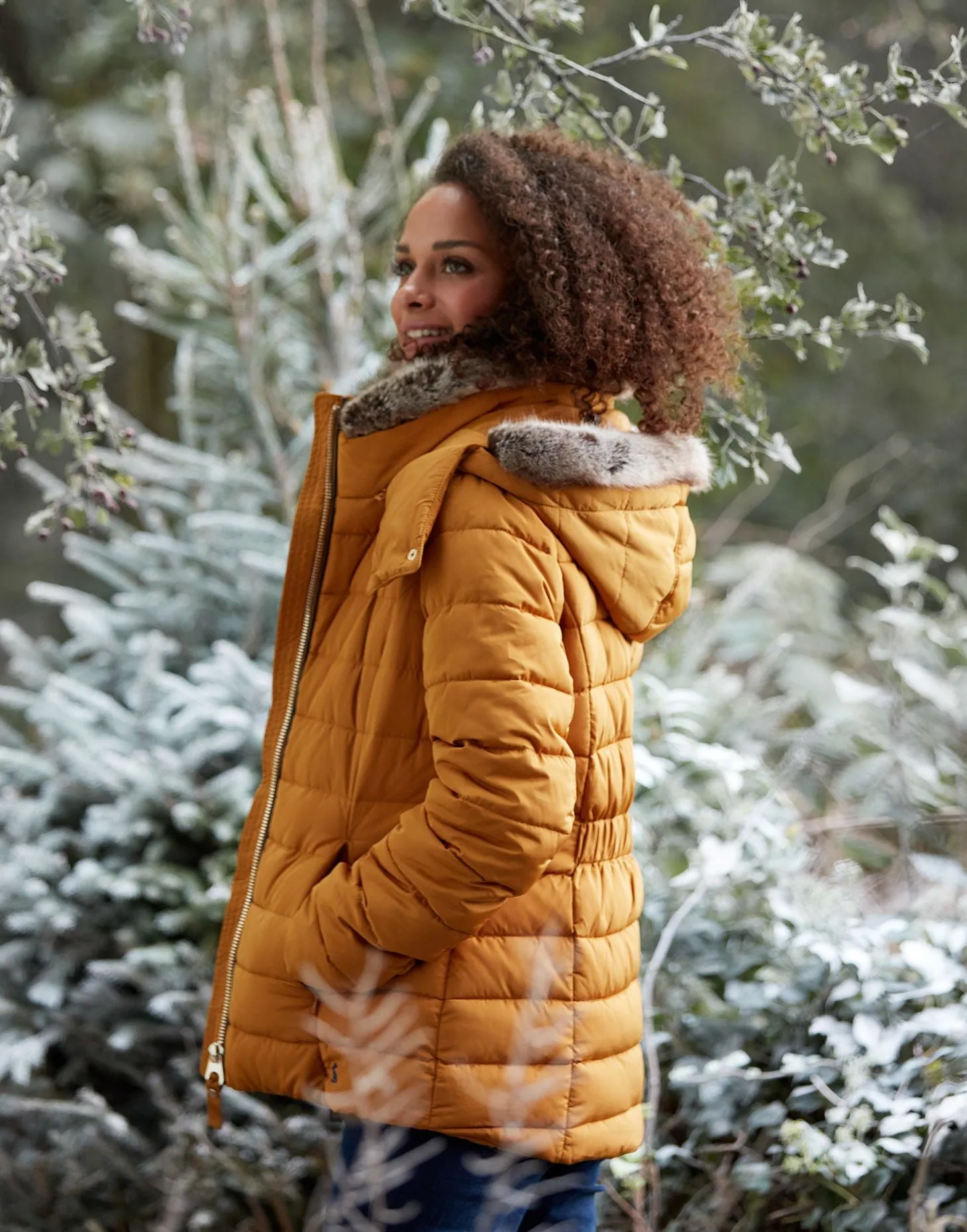 Women's Cassington Padded Coat - Golden