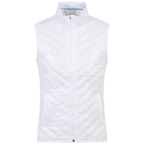 Womens Frost Quilted Gilet White Glow - SS24