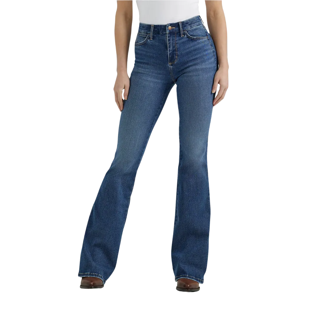 Wrangler Women's Bespoke Flare Lily Jeans