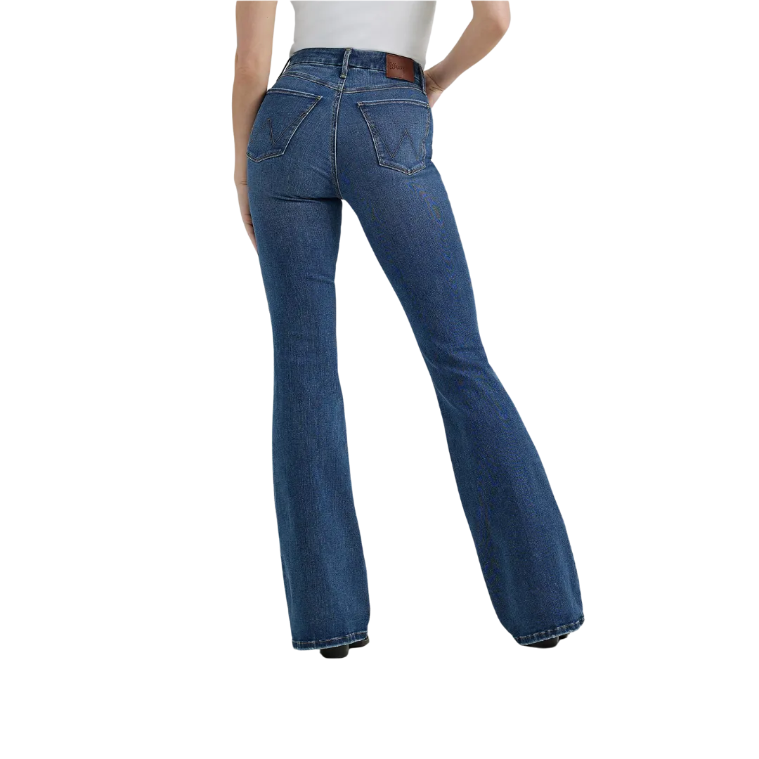 Wrangler Women's Bespoke Flare Lily Jeans