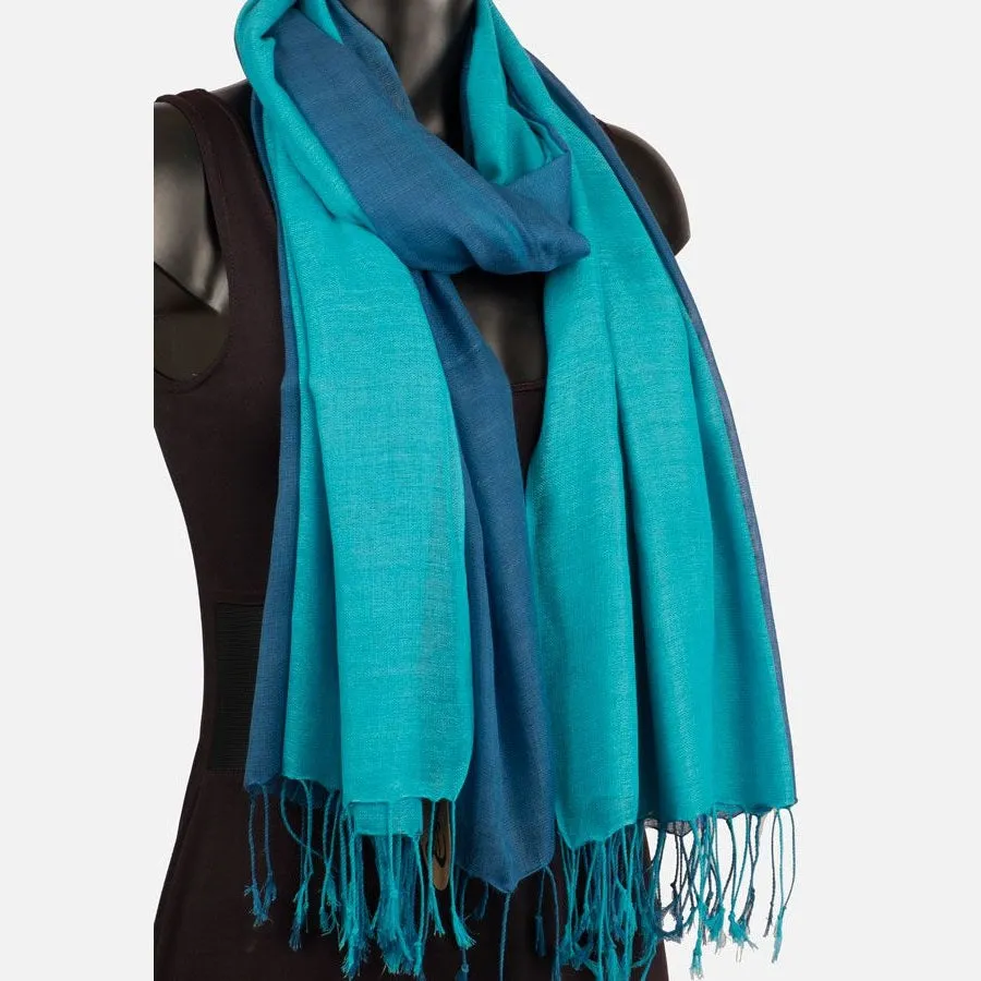 York Scarves - Double Layered Pashmina